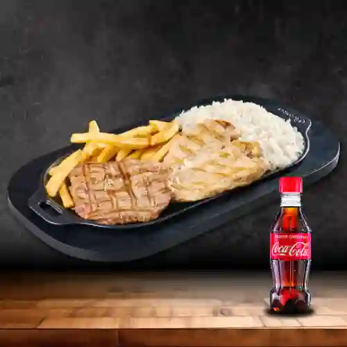 Promo Mixta Pechuga + Cerdo + Bebida