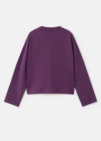 Camiseta Flowers Ciruela Talla 12 Niñas Mango