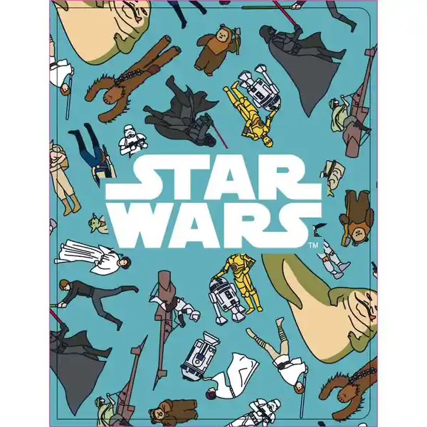 Finlandek Cuaderno Cuadriculado Argollado Star Wars