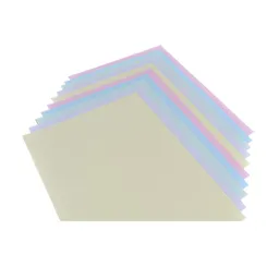 Cartulina Bristol 1/8 Paquete X 10 Colores Surtidos O Solo Blanco