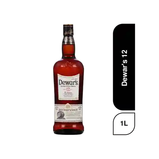 Dewar's Whisky 12 Años 1L