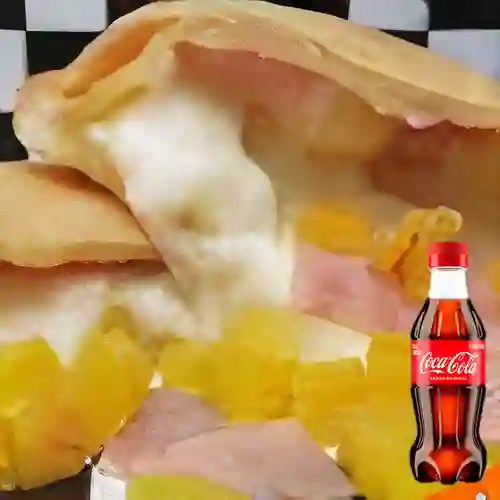 Combo Panzerotti Hawaiano + Coca Cola Original 250ML