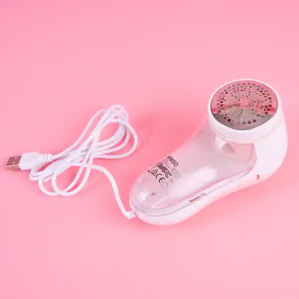 Quita Pelusas Electrico Rosa Miniso