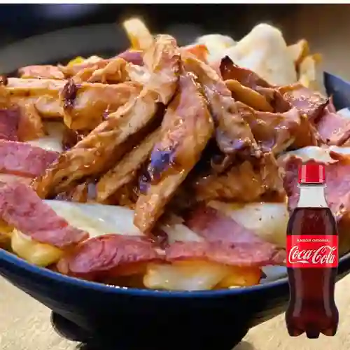 Combo Papas Garotas + Coca Cola Original 250ML