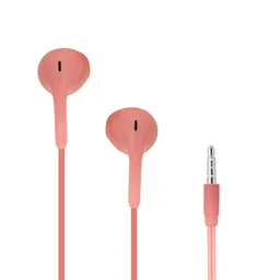 Audífonos de Cable Color Rosa Miniso