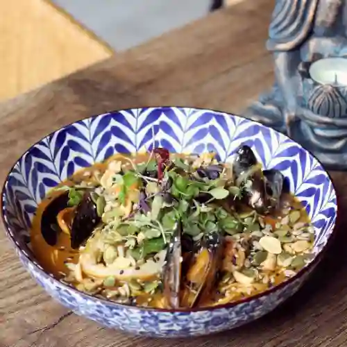 Pad Thai de Mariscos