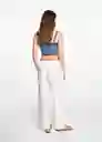 Pantalón Comfy Off-White Talla 23 Teen Niña Mango