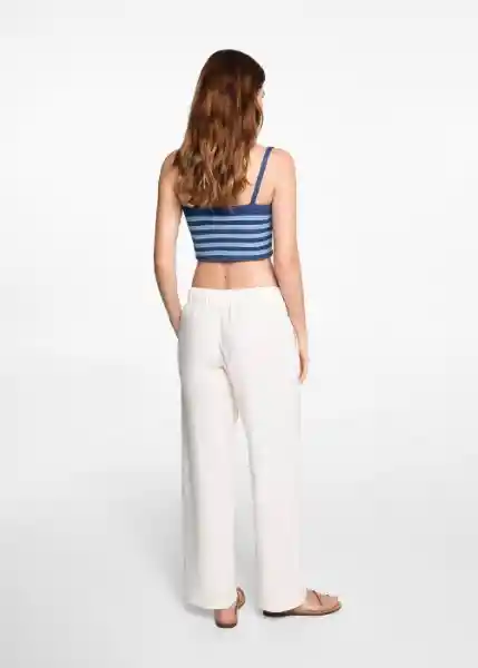 Pantalón Comfy Off-White Talla 23 Teen Niña Mango