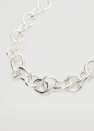 Collar Grace Plata Talla 99 Mujer Mango