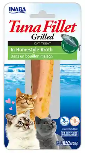6 x Inaba Alimento Para Gato Filete de Atun in Homestyle Broth