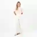 Suéter Cuello Solapa Manga Corta Multicolor Talla M 685917