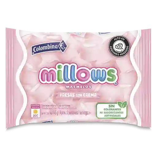 Masmelos Millows Fresas Con Crema