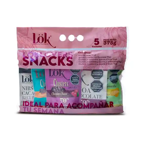 Lok Snacks Kit Chocolate Surtido