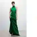 Vestido Alice-A Verde Talla L Mujer Mango