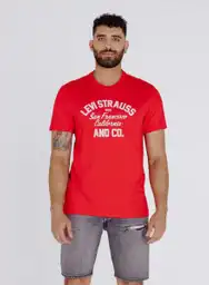 Levi'S Camiseta Manga Corta Rojo M 222 216142