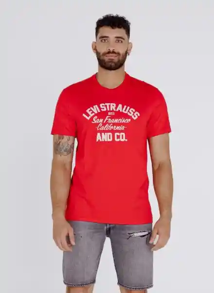 Levi'S Camiseta Manga Corta Rojo M 222 216142