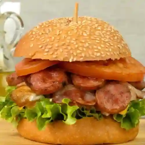 Chori Burger+ Papa + Gaseosa 250