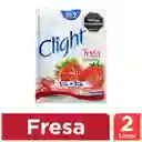 Clight Bebida en Polvo Sin Calorías Sabor a Fresa 14 g