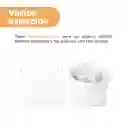 Organizador 3 Compartimentos Serie Silver Gray Gris Claro Miniso