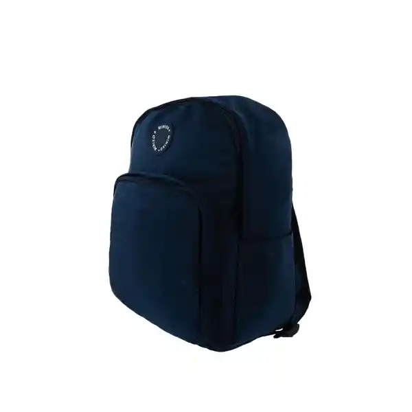 Mochila de Moda Youth With You Azul Marino Miniso