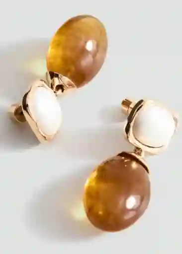 Pendientes Candy Oro Talla 99 Mujer Mango