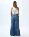Enterizo Mujer Azul Talla M 361G001_AZU174021 Americanino