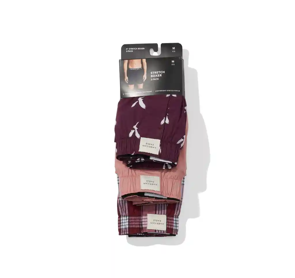 Bóxer Multicolor Talla Small Hombre American Eagle