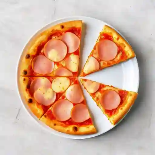 Pizza Jamón con Queso