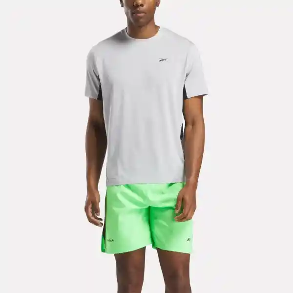Reebok Camiseta Para Entrenamiento Hombre Gris Talla S