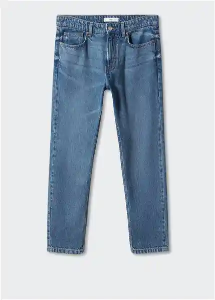 Pantalón Jean Bob Tejano Oscuro Talla 38 Hombre Mango