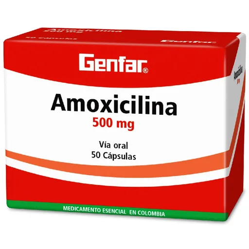 Genfar Amoxicilina (500 mg)