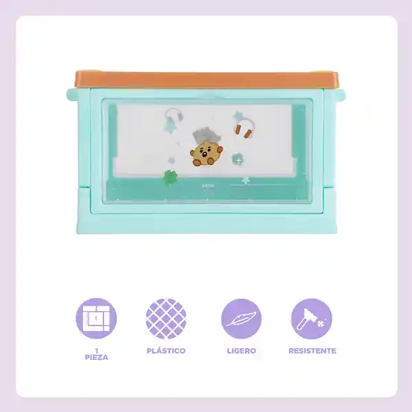 Organizador Plegable Mini Shooky Serie Bt21 Miniso