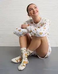 Medias Mujer Blanco Talla One Size 3828106 American Eagle