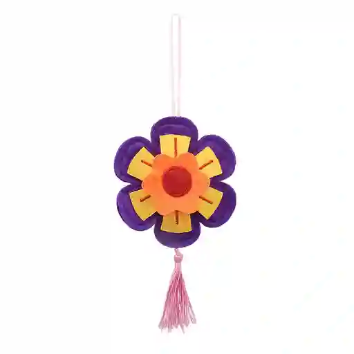 Colgante Flor Fiesta Navidad 2024