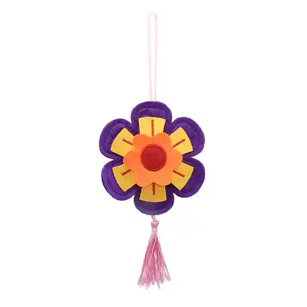 Colgante Flor Fiesta Navidad 2024