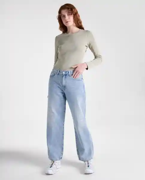 Camiseta Mujer Caqui Talla XS 609G016_CAQ150513 Americanino