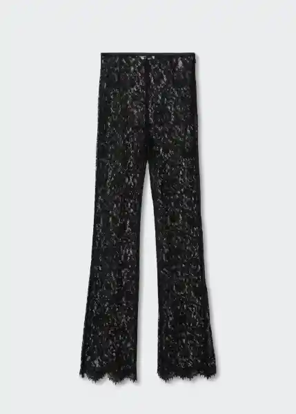 Pantalón Matisse Negro Talla 36 Mujer Mango