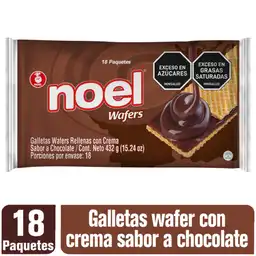 Wafers Noel Galletas Chocolate