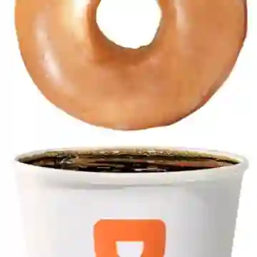 Donut Anillo Miel + Cafe
