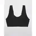 Bralette Negro Talla Medium Aerie American Eagle