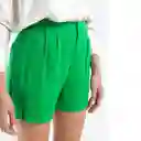 Short Felo Mujer Verde Antioquia Oscuro Talla 6 452E305 Naf Naf