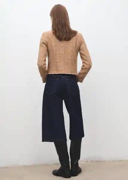 Chaqueta Winter Camel Talla Xl Mujer Mango