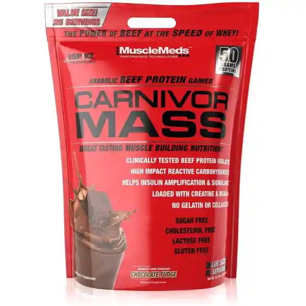 Carnivor Musclemeds Proteinamass Chocolate Fudge