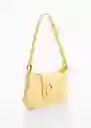 Bolso P Laila Amarillo Pastel Mujer Mango