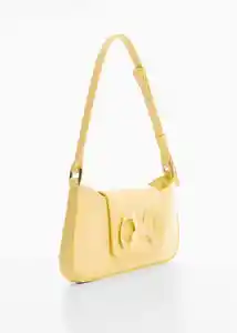 Bolso P Laila Amarillo Pastel Mujer Mango