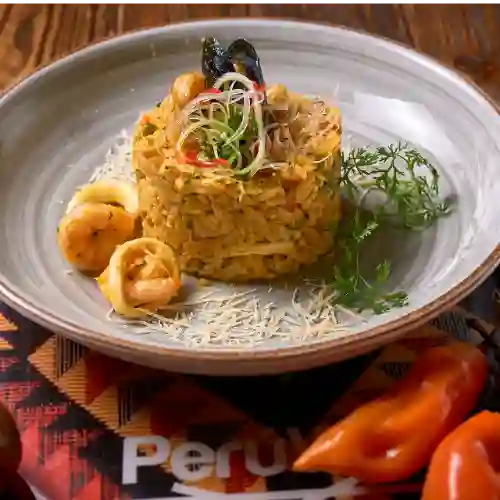 Arroz Mariscos Al Estilo Peruano