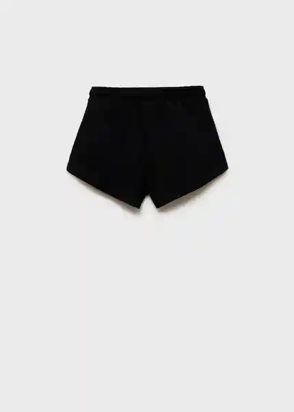 Short Lea Negro Talla 10 Niñas Mango