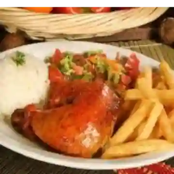 Bandeja con Pollo