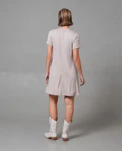 Vestido Mujer Beige Talla S 270G000_BEI161406 Rifle