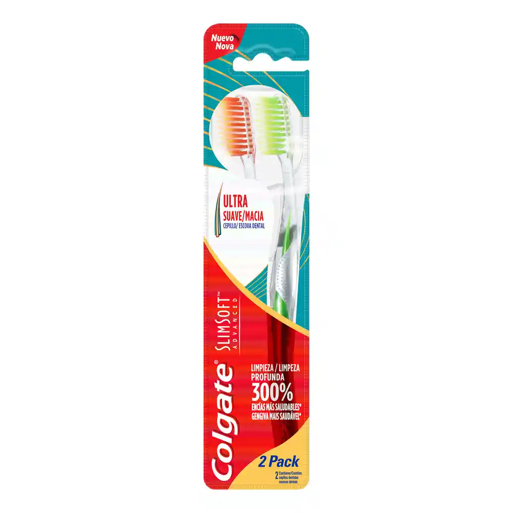 Colgate Cepillo Dental Colgate Slim Soft Advanced 